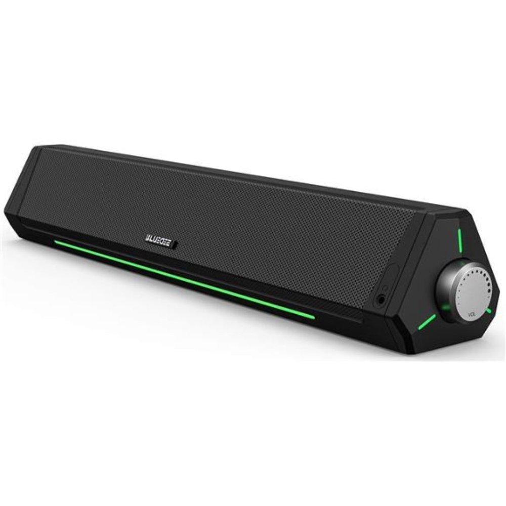 Computer Speakers, Bluetooth Soundbar, HiFi Stereo, 3.5mm Aux-in Connection